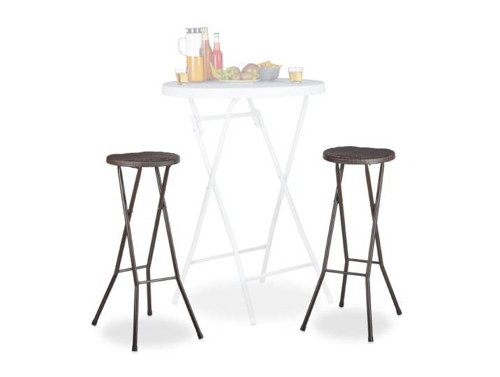 Relaxdays Barhocker klappbar BASTIAN
