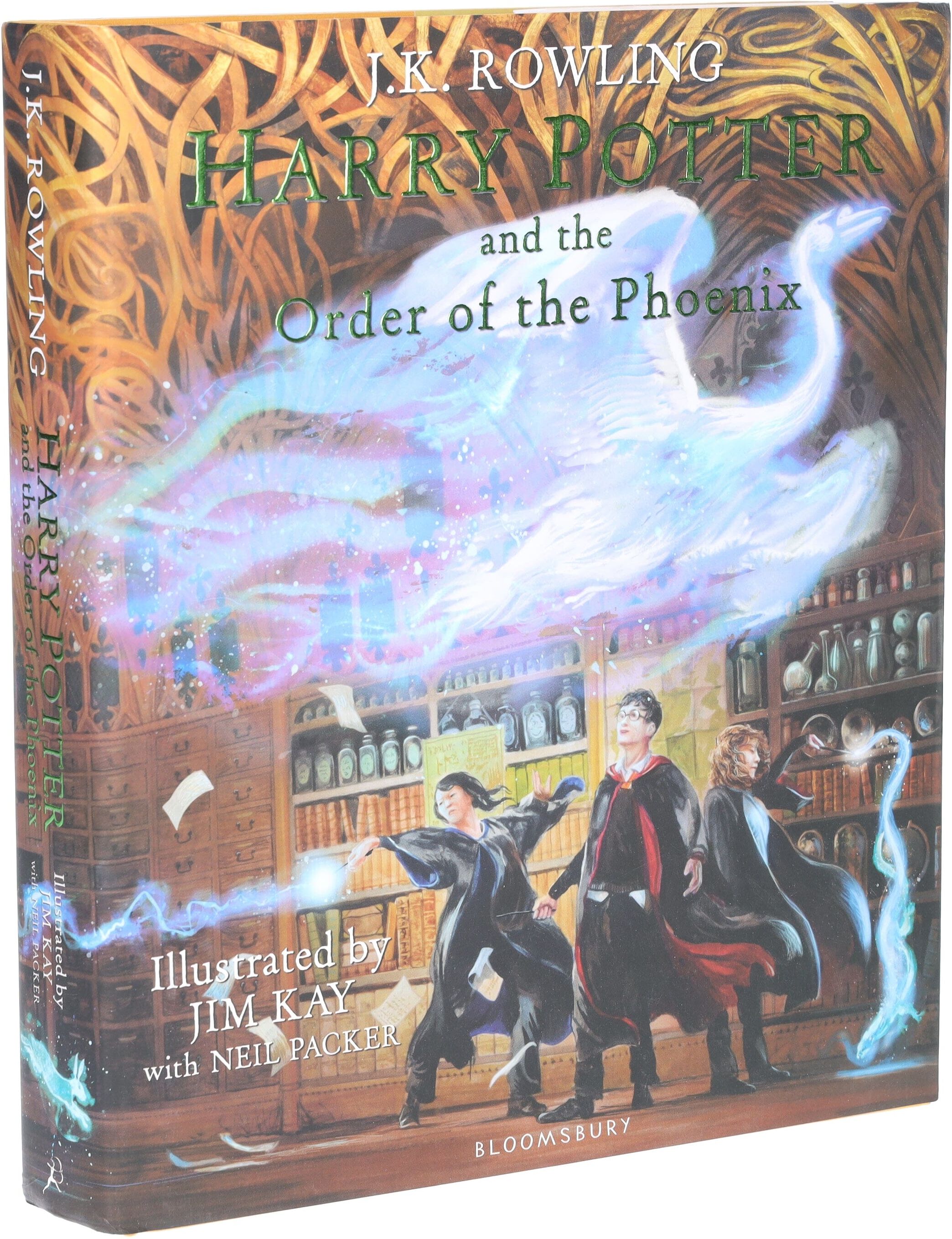 Harry Potter and the Order of the Phoenix By J.K. Rowling (Illustrated Edition) - Ages 9+ - Hardback Bloomsbury Publishing PLC