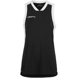CRAFT Basket 2.0 Contrast Basketballtrikot Damen 999W - black/contrast white M