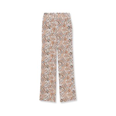Stoffhose MADELEINE "Schlupfhose Weite Hose mit Paisley-Print", Damen, Gr. 22, N + K Gr, bunt (multicolor), Obermaterial: 100% Viskose CV., Modern, Hosen Stoffhose