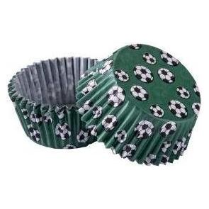 Zenker Papier-Muffinf. Fussball 50er P (5 cm) (31300) Mindestbestellmenge: 4 Stück