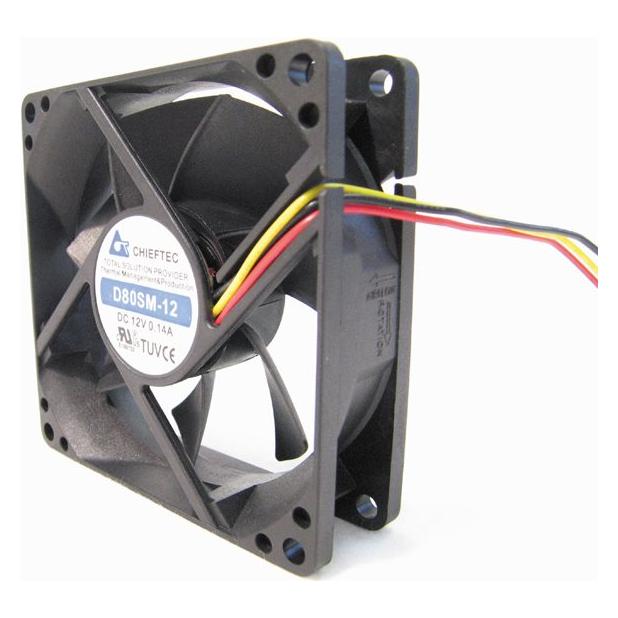 Chieftec Gehäuselüfter Chiftec (80 mm, 1x) (AF-0825PWM)