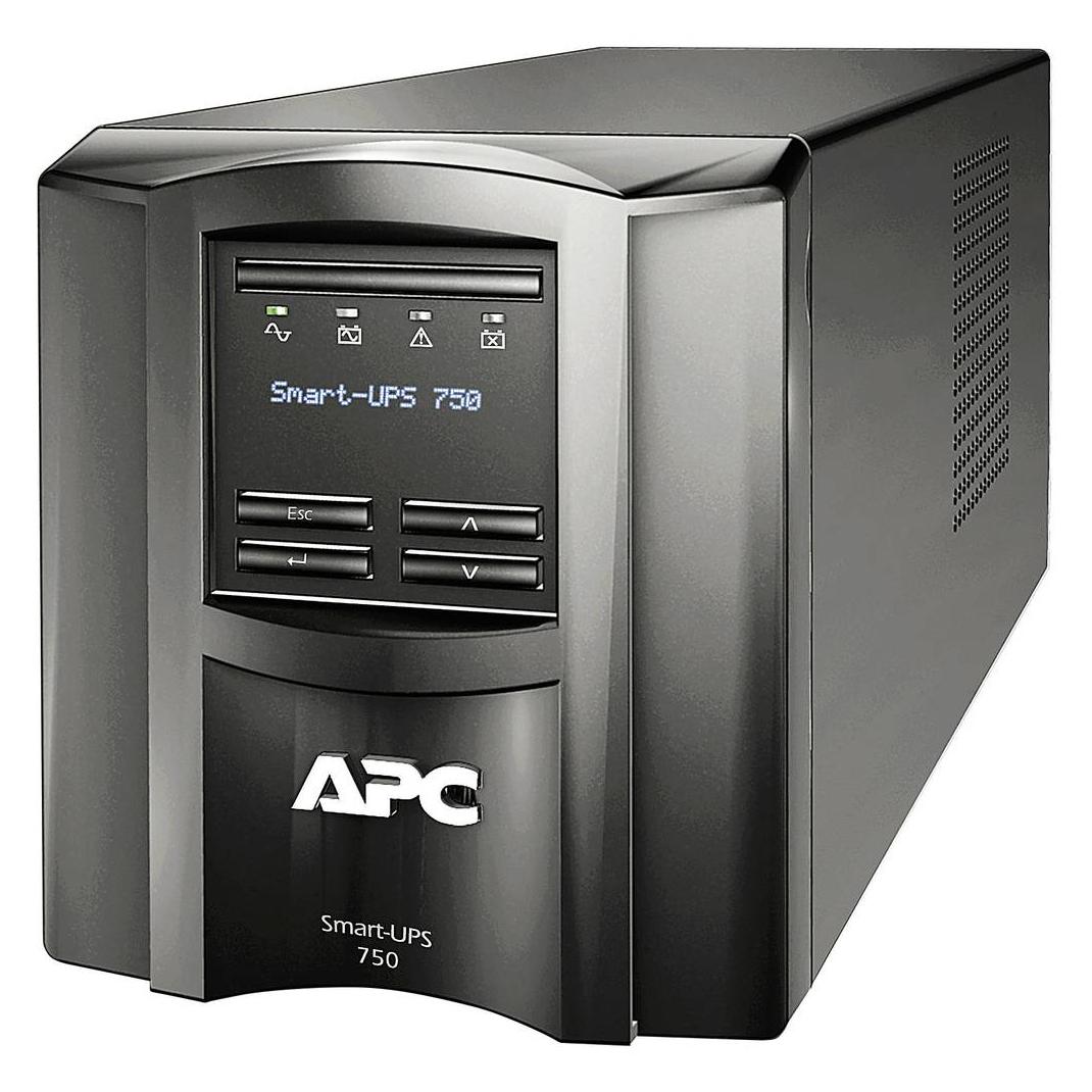 APC Smart-UPS (750 VA, 500 W, Line-Interaktiv USV) (SMT750IC)