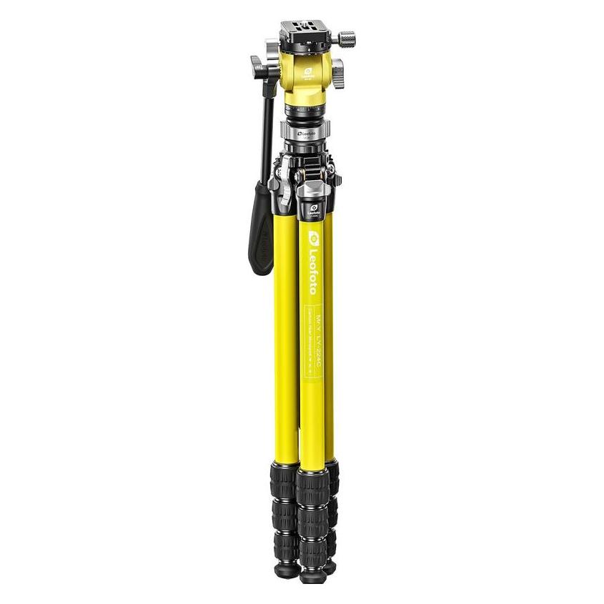 Leofoto LY-224C+BV-0R+LB-38 CNC (Carbon, Metall) (LY-224C+BV-0R+LB-38 Yellow)