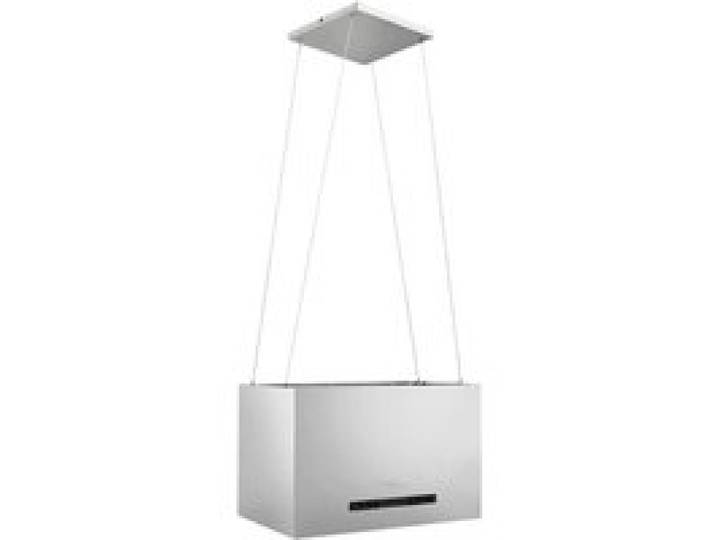 Hotte îlot - AKOZON - 55 cm - Acier inoxydable - Écran LCD tactile - 3 vitesses