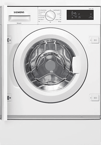REACONDICIONADO Seminuevo Muy bueno Lavadora integrable - SIEMENS WI12W327ES, Serie IQ500, 8 kg, 1200 rpm, programas, WaterPerfect Plus, VarioSpeed