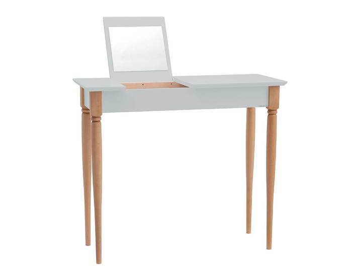 Coiffeuse 85cm Gris/Gris lumineux