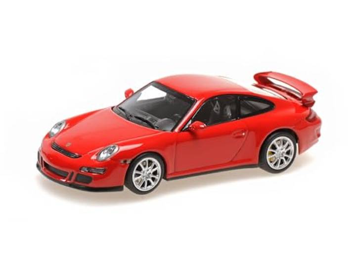 Minichamps 400065404 Porsch. 911 GT3 Red 2006 - schaal 1/43 - modelauto