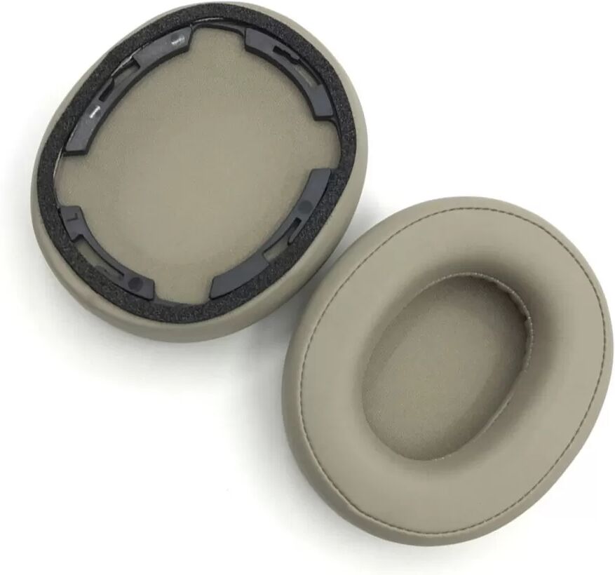 INF 2 Pièces Coussinets d'oreille de remplacement compatibles avec les casques Audio-Technica ATH-SR50BT Gris