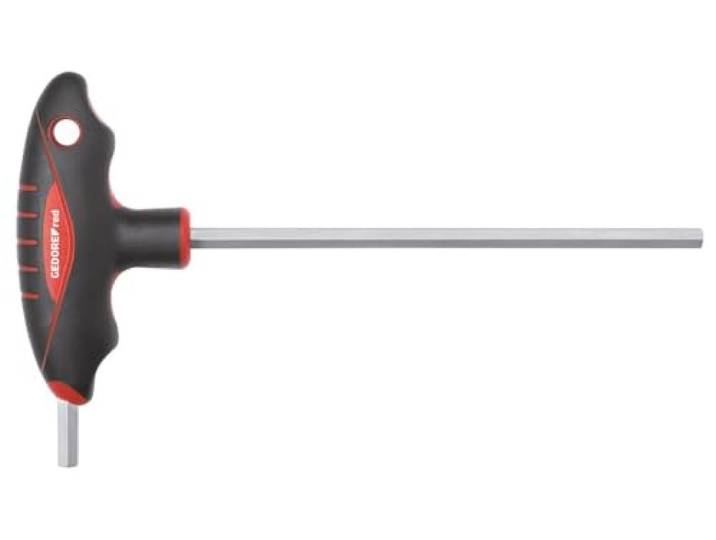 GEDORE Red 2K-T-greep-hoekschroevendraaier binnen-6-kant sleutelbreedte 5 mm