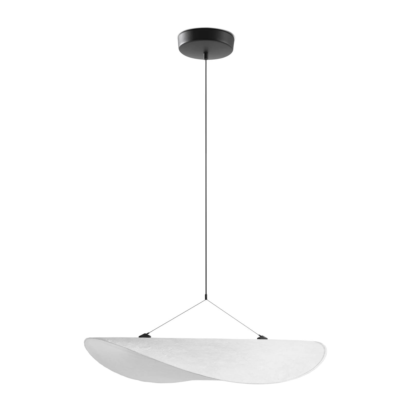 New Works Tense LED hanglamp wit, Ø 70 cm