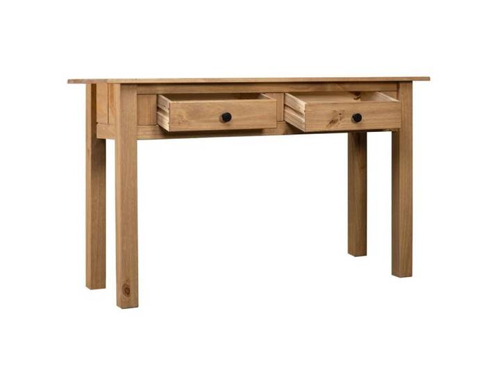 Table d'appoint Console Vidaxl 110x40x72 cm Pin solide Gamme Panama T114