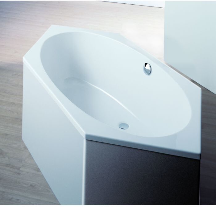 Hoesch Armada 6 Eck Badewanne 6175.010 180x80cm, weiß