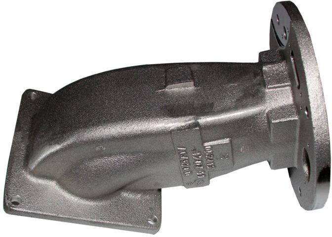 Wolf Brennerflansch Gussblock 2482843 für MGK