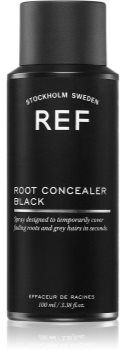 REF Root Concealer spray para cobrir o recrescimento imediato tom Black 100 ml. Root Concealer