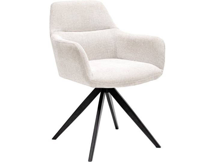 Kick Tom Texture - Draaistoel - 360 graden draaibaar - champagne