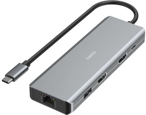 Hama Adaptador HUB Multiportas  00200142 USB-C 9 Portas