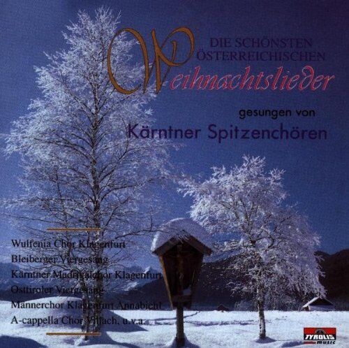 Various - Die schönsten österreichischen Weihnachtslieder gesungen von Kärntner Chören (Weihnachten - Kärnten) - Preis vom 30.09.2026 09:01:18 h