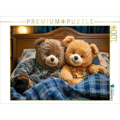 CALVENDO Puzzle Gleich wird kuschelig geschlafen | 1000 Teile Lege-Größe 64x48cm Foto-Puzzle für glückliche Stunden