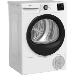 BEKO Wärmepumpentrockner "BM3T38220X", Energieeffizienz: D (A-G), weiß, B:59,8cm H:84,6cm T:54,5cm, Trockner, Wärmepumpentechnologie: energiesparend trocknen – 8 kg