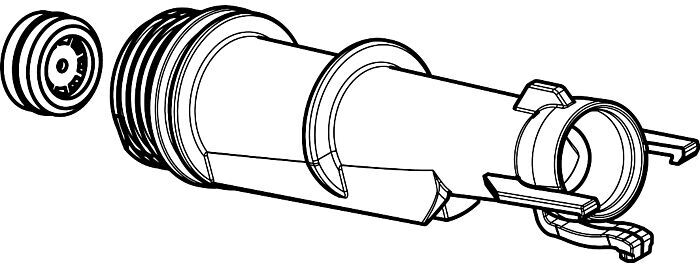 Hansgrohe Wasserführung 93089000 Handbrause