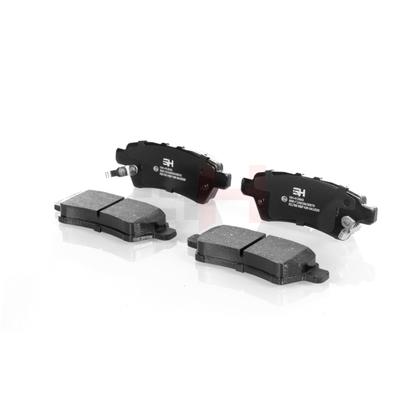 GH Bremsbelagsatz, Scheibenbremse GH-412643 für NISSAN