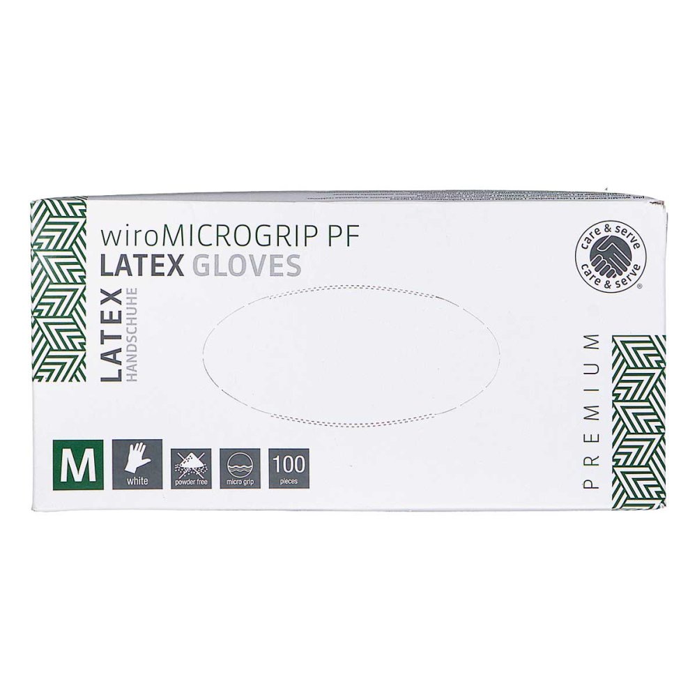 Vivomed GmbH Handschuhe Latex Unsteril Puderfrei Größe m 01162443