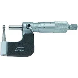 Bügelmessschraube mit gewölbten Messflächen 0-25mm