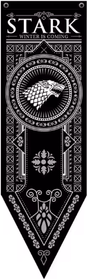 Uplift Curations Game Of Thrones Tapestry Flag Medieval Fantasy Wall Banner black