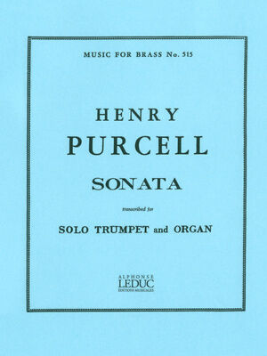 Alphonse Leduc Purcell Sonata Trumpet + Organ