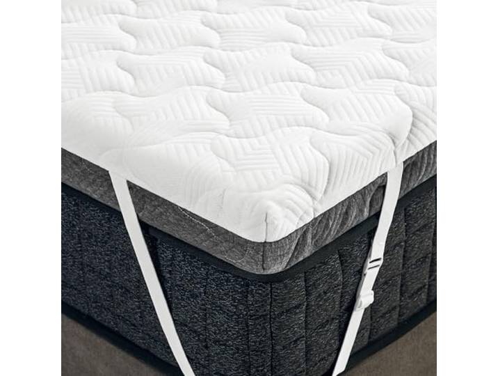 Dyonery Matratzentopper 180x200cm 7.5cm Höhe, 7 Zonen H2-H3 Gel Matratze Topper，Orthopädischer Matratzentopper mit Rutschfester Unterseite, Kühlend und Körperanpassend