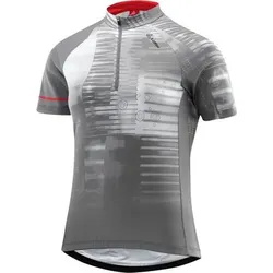 LÖFFLER Damen Trikot W BIKE JERSEY HZ SPELA MID, Größe 42 in Grau Grau