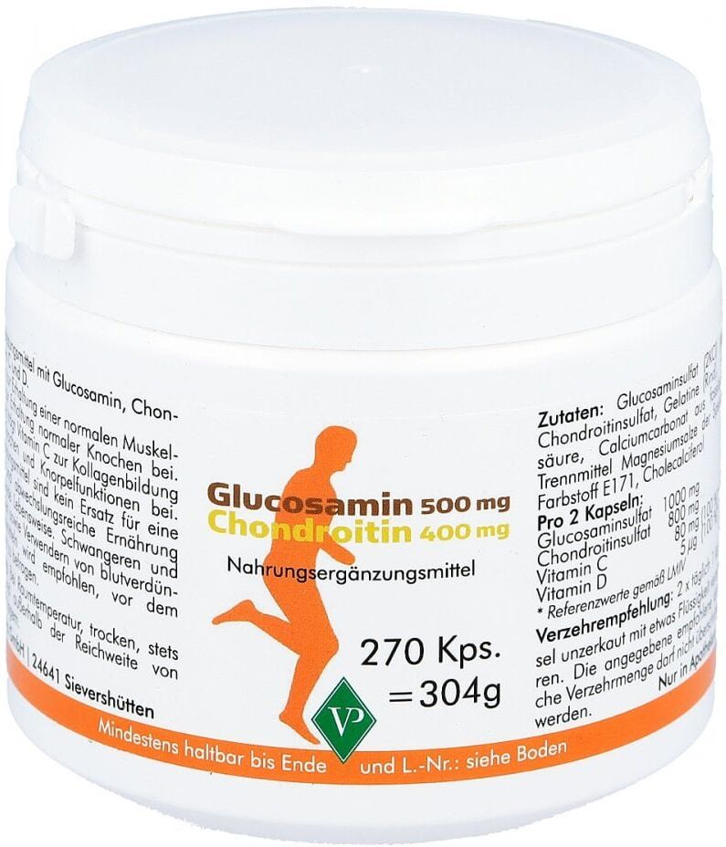 Glucosamin 500 mg+Chondroitin 400 mg Kapseln