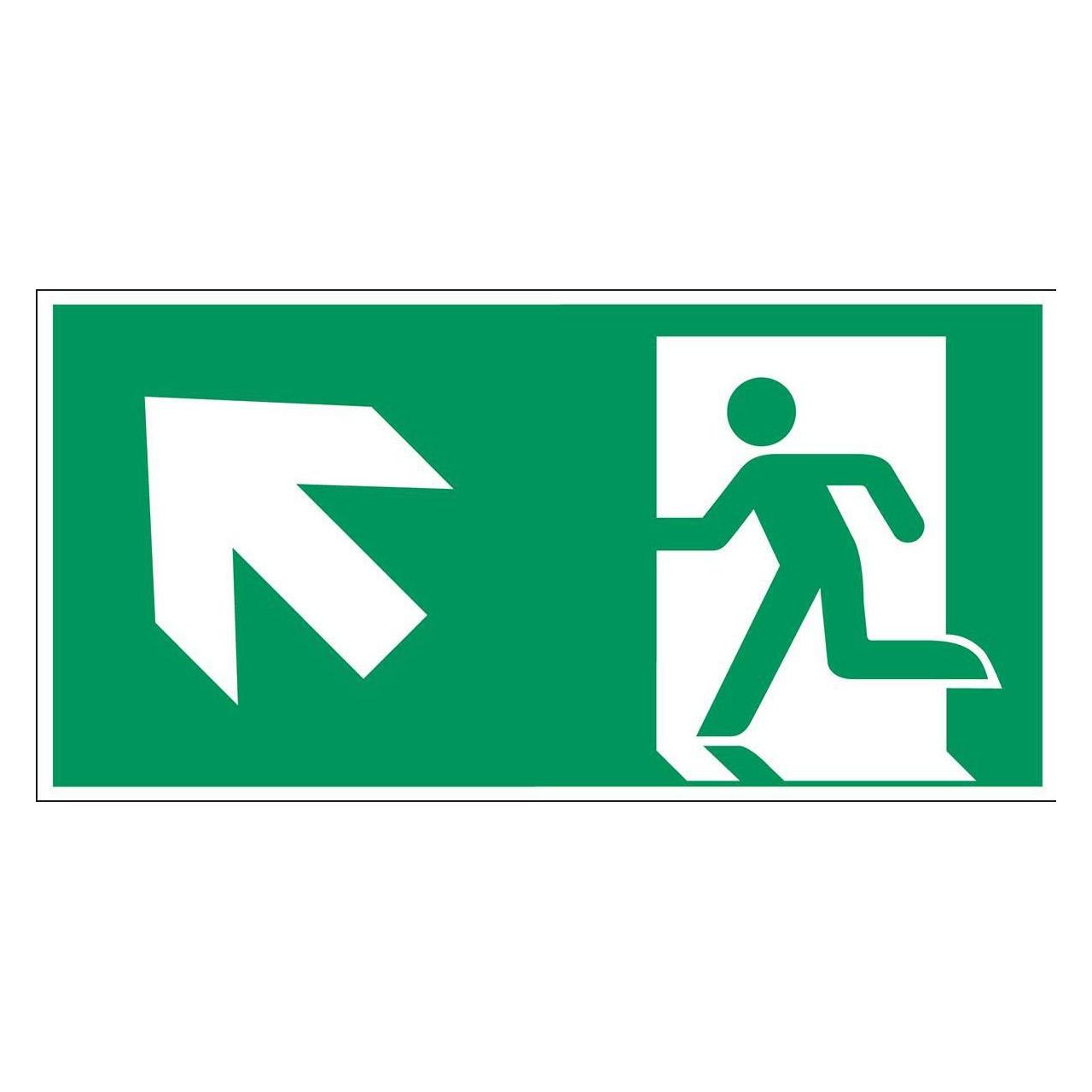 Brady ISO Safety Sign - Emergency (E/A315/E001/NT/PP-400X200-1)
