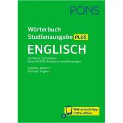 Wörterbuch Studienausgabe Plus Englisch, Schulbücher