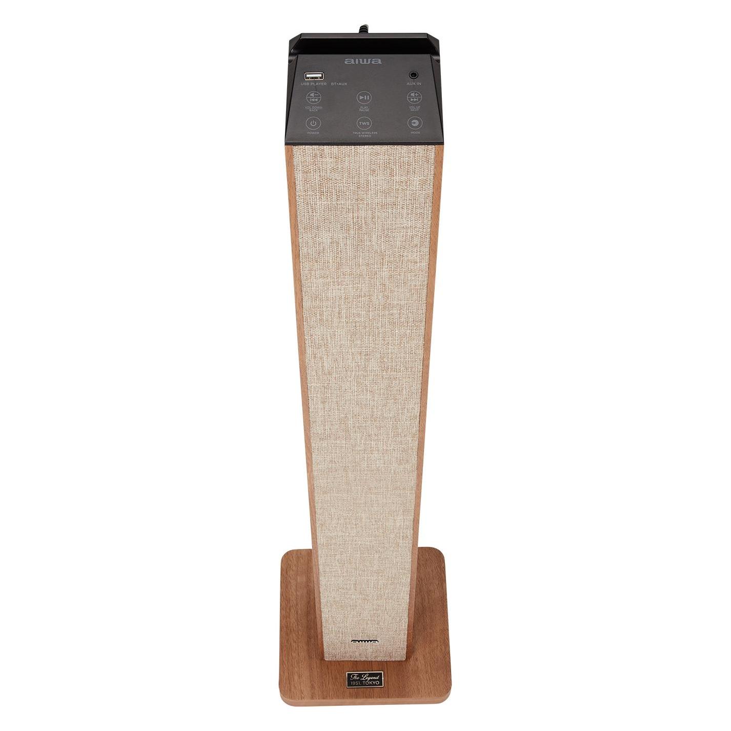 Aiwa TSBT-270WD Lautsprecher Holz Verkabelt & Kabellos 50 W (TSBT-270WD)