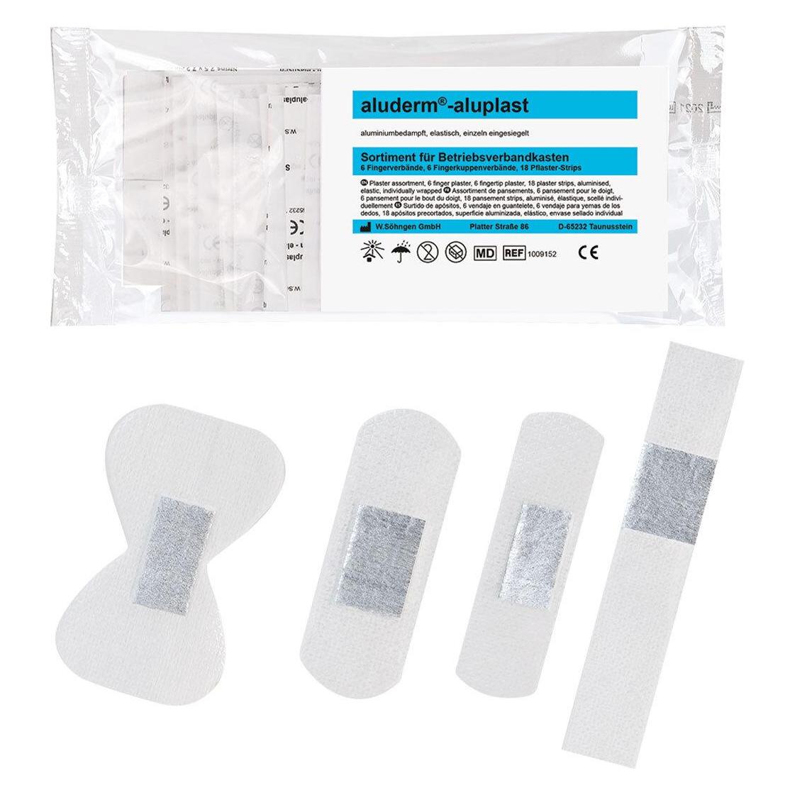 Söhngen Fingerverband-Set aluderm-aluplast, klein (1x) (1009152)