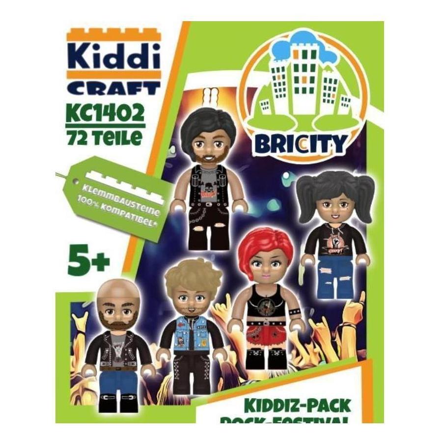Kiddicraft KIDDIZ Figuren-Pack Rock Festival (KC1402)