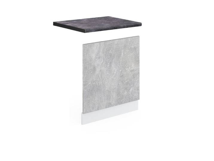 Façade R-Line 60cm PT Anthracite Béton/Blanc Vicco 46784