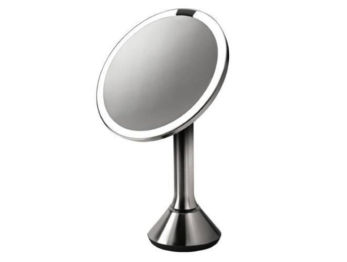 Miroir cosmétique - SIMPLEHUMAN - Sensor Compact - Gris - Métal - Éclairage LED