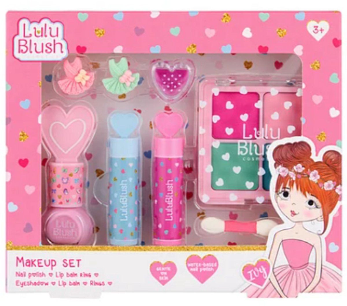 Lulu Blush make-up set - Roze