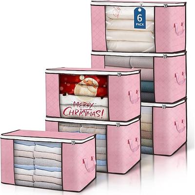 Vliesen Aufbewahrungsbeutel Rechteck Tragen / Neues Design Zuhause Organisation Lager 6St