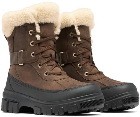 Sorel Torino V Parc WP Womens, Tobacco / Black