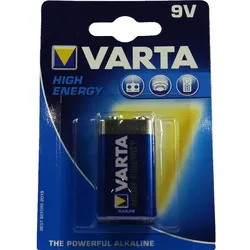 Batterie E Block 6Lr61 9V 4922 Varta High 1 ST