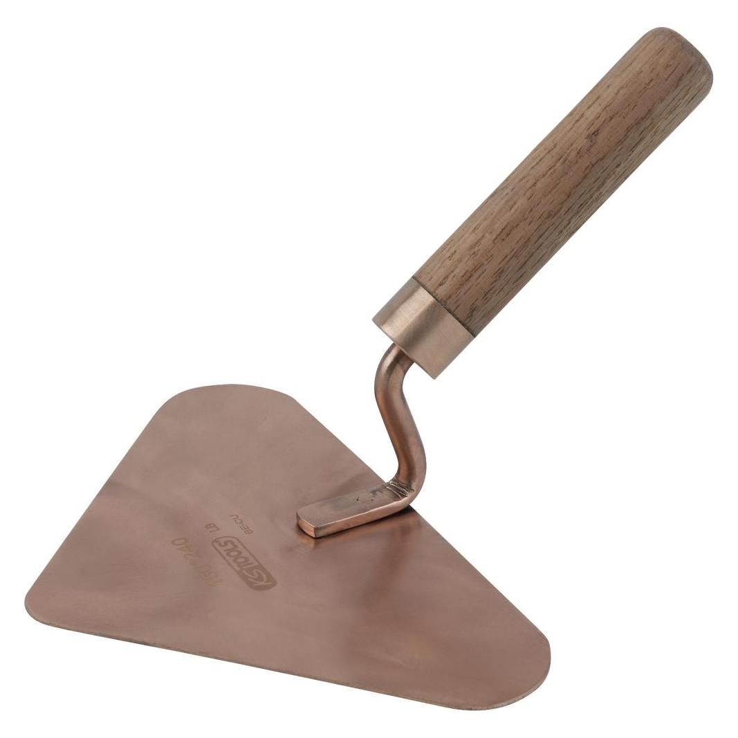 KS Tools BRONZEplus Maurerkelle, funkenfrei, LxB 215x130 mm (13 cm) (963.9550)