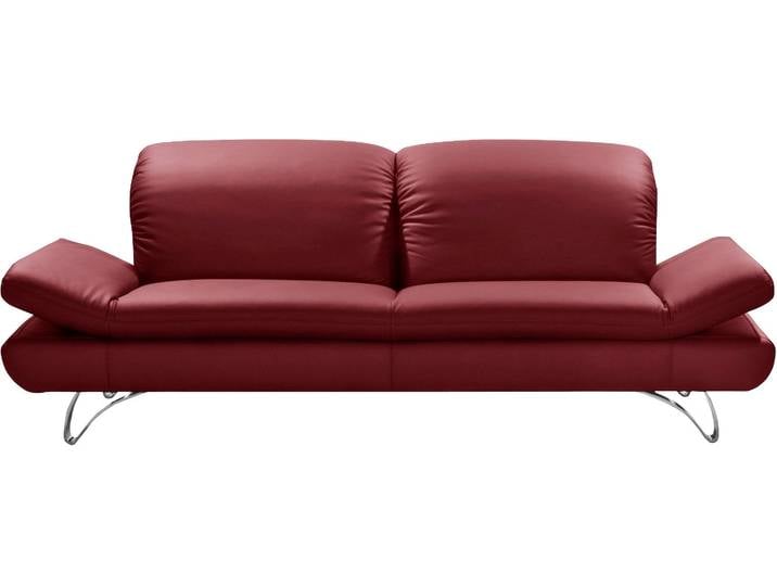 2-Sitzer PLACES OF STYLE San Angelo , rot, B:202cm H:96cm T:95cm, Sofas, 2-Sitzer