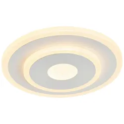 LED-Deckenleuchte Bizulo Opal/Weiß max. 12 Watt Deckenlampe