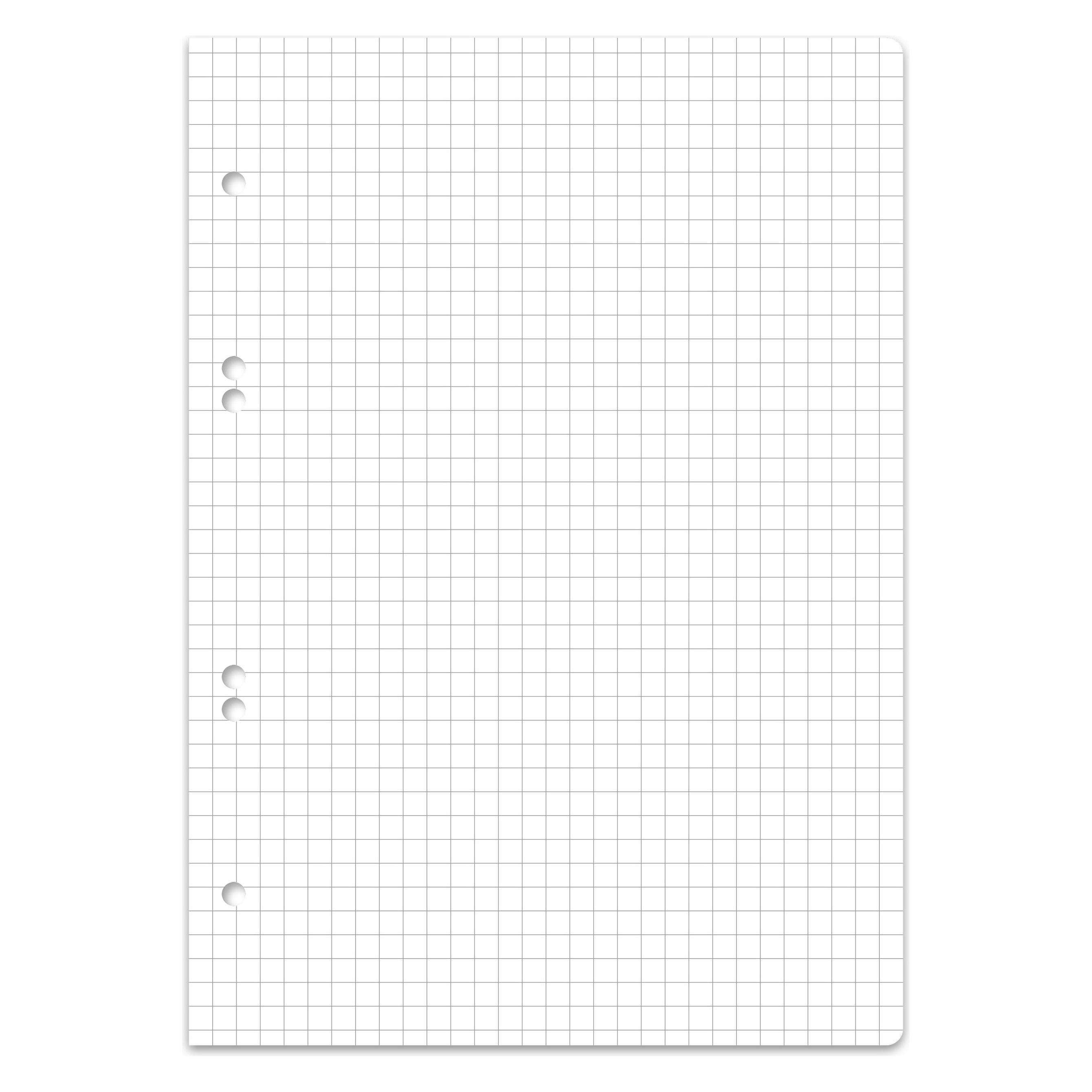 Ursus Collegeblock Green A5 70g Eurolochung kariert 160Bl (A5, Kariert, Harter Einband) (608592020)