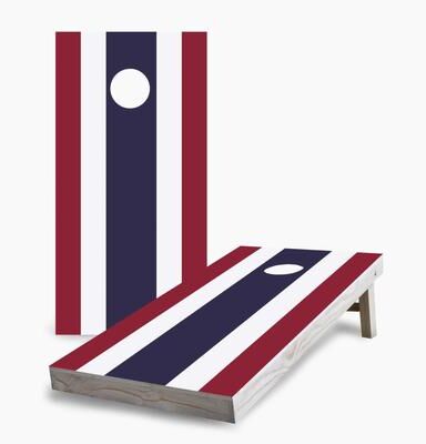 Skip's Garage Thai Flag Regulation 2x4 Cornhole Game Set