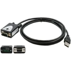 Exsys GmbH USB 2.0 zu Seriell RS-422/485 Kabel, Surge Protection (FTDI Chip) (1.80 m), Schnittstellenkabel
